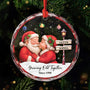 6344OUS1 glass mr and mrs claus_ ornaments custom christmas gifts for couples 6344OKQ5G
