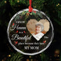 6345OUs1 glass photo ornaments custom memorial gifts for loss of mom grandma 6345OKLCA_2