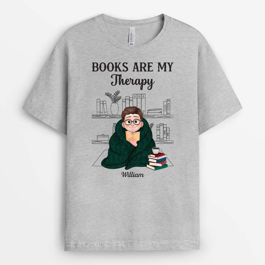 6347AUS2 books are my therapy shirt personalized gifts for book lovers 6347AKT5A_e5e9115d 86e3 4be1 9d84 dc0f260efc5d