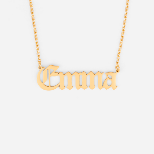 6355JUS1 personalized old english name necklace unique gifts for him her 6355J0B5A