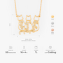 6356JUS3 personalized cat name necklace_ unique gifts for cat lovers 6356J0B5A