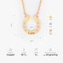 6357JUS3 personalized horseshoe pendant necklace gifts for horse lovers 6357J0I5A_fa82d3a5 a5cc 454f 8302 6dd216189b57