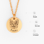 6360JUS4 engraved pet face necklace personalize gifts for dog lovers_ 6360J0B5C