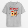 6370AUS1 this human belongs to dog shirt personalized christmas tee shirts 6370ATLCC_2