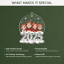 6385OUS4 3d printing effect personalized acrylic ornaments family christmas gifts 6385O8KMI