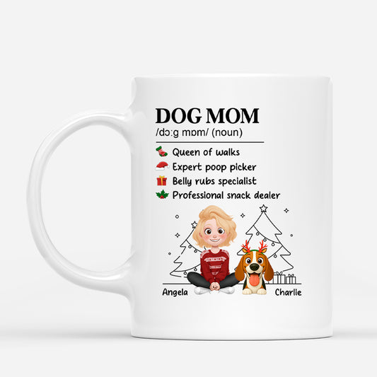 6389MUS1 personalized dog mom mug christmas gifts for dog moms 6389MTQMC