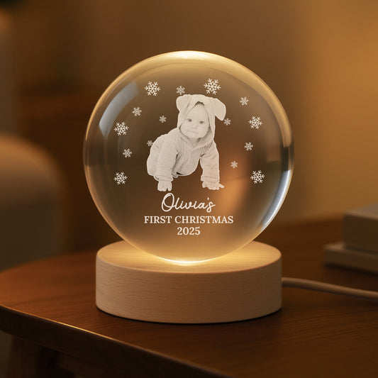 6398LUS1 photo crystal ball lamp custom babys first christmas gifts 6398L3L5K_1