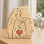 6403QUS2 personalized wooden bears family puzzle_ gift for parents grandparents 6403Q8HAI