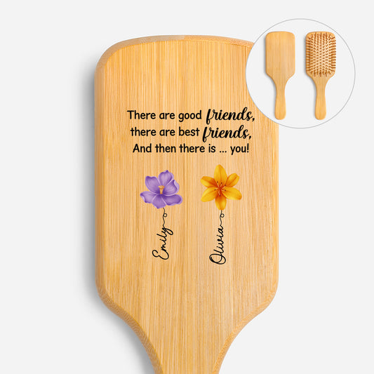 6404AUK1 personalised there is you bamboo hairbrush for female best friends 6404aqcv5a_2