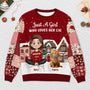6405WUS2 personalized ugly christmas sweater xmas gifts of cat lovers 6405WTVZD