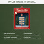 6422OUS4 3d printing effect custom acrylic xmas ornaments family where life begins and love never ends 6422O6VZI