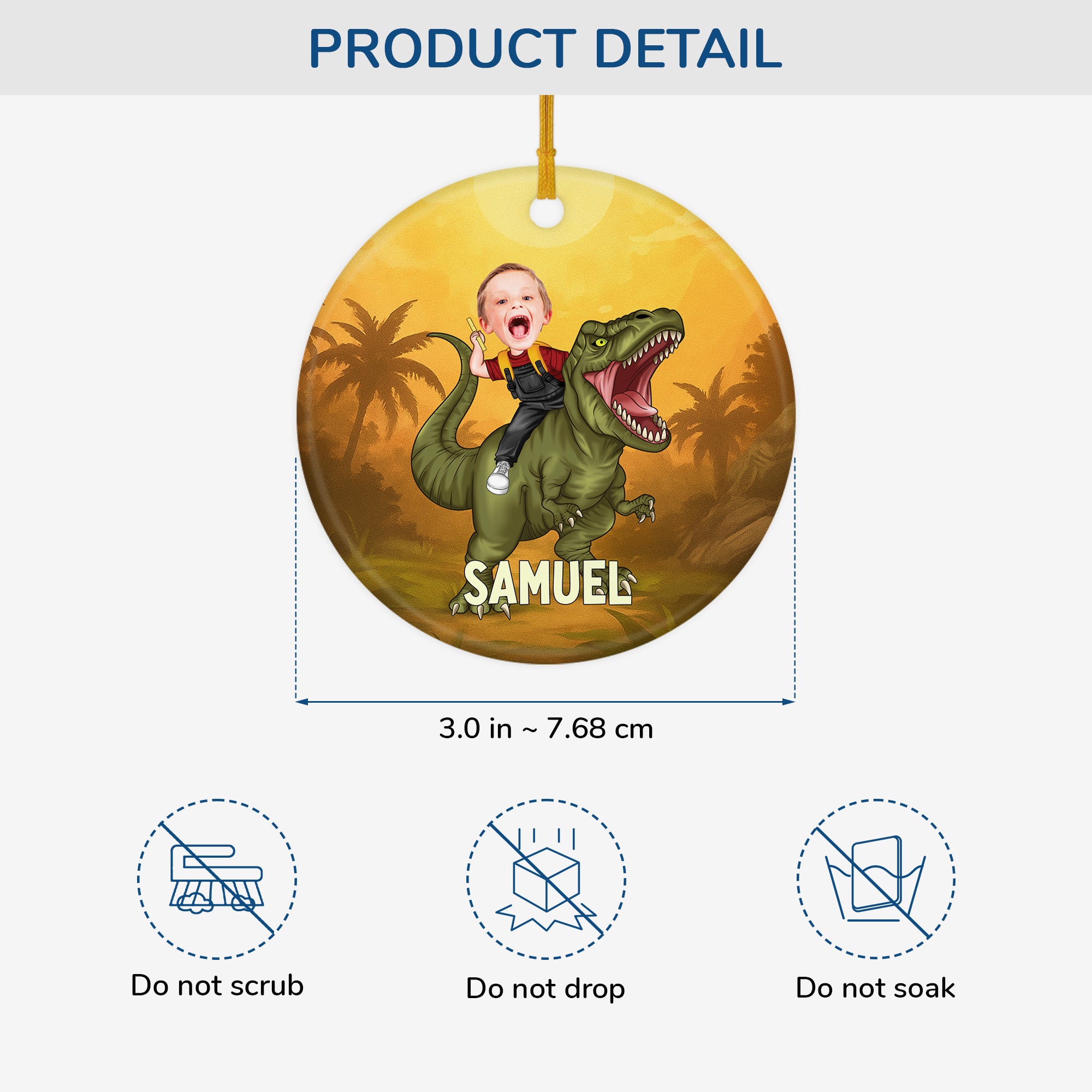 6425OUS3 ceramic dinosaur christmas ornament_ custom gifts for son daughter 6425O6ZNK_ab91b874 52bb 4b3c a9ca 1b1776893eee