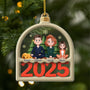 6429OUS1 personalized acrylic ornaments christmas gifts for family with pet 6429OTQMI