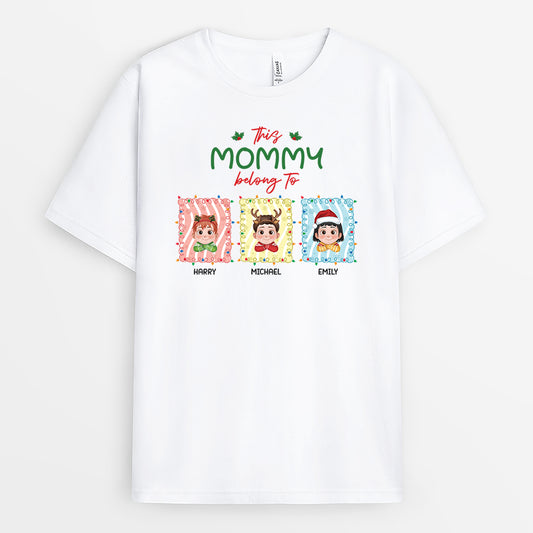 6441AUS1 personalized shirts with names christmas gifts for parents 6441A3VMA