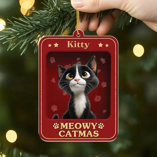 6442OUS2 3d printing effect meowy catmas doormat personalized xmas gifts for cat lovers 6442O8MZD