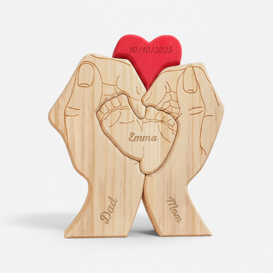 6448QUS1 wooden family puzzle_ with names personalized newborn gifts 6448Q0M5I_c24e188b 473f 4241 b804 275b857fae98