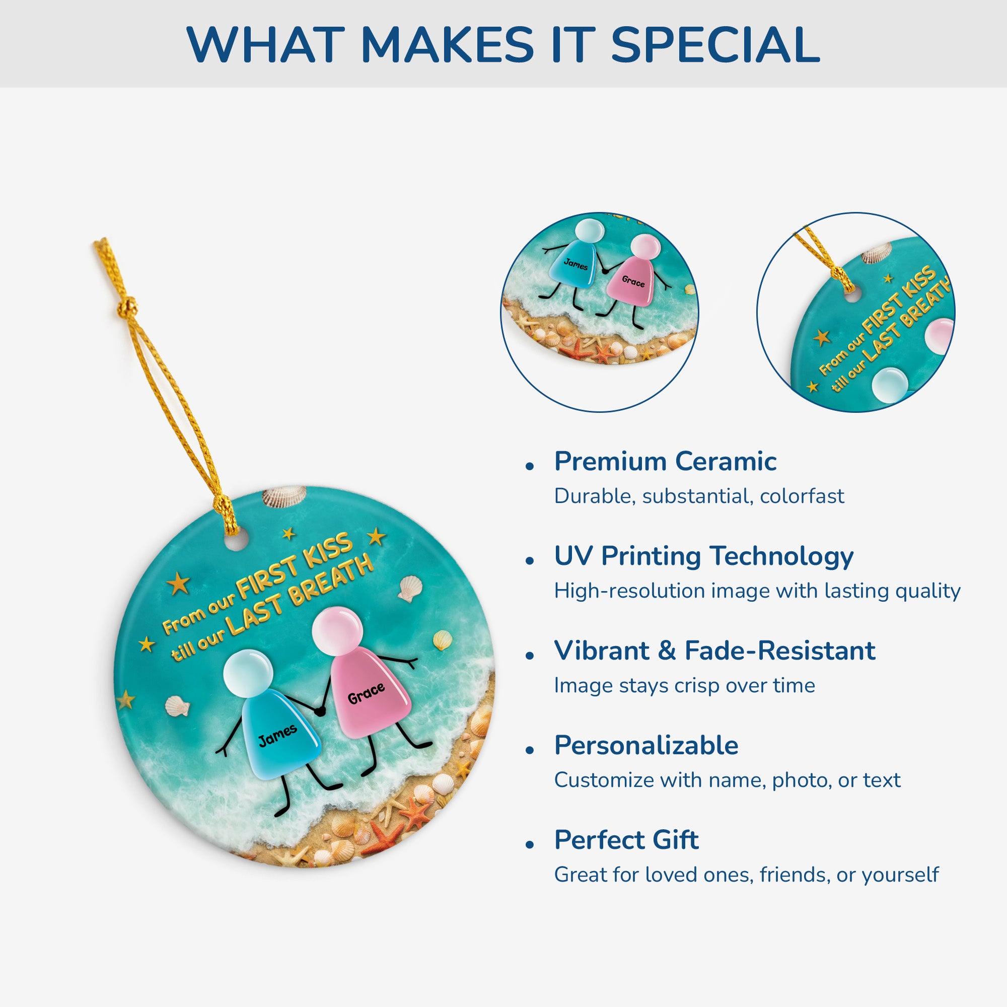 6463OUS4 ceramic sea glass ornaments_ custom christmas gifts for couples 6463OTVQG