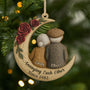 6466OUS1 custom 1 layered wooden ornament couples christmas gifts annoying each other since 6466O6V5G