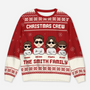 6488WUS1 personalised christmas crew ugly christmas sweaters for family 6488W