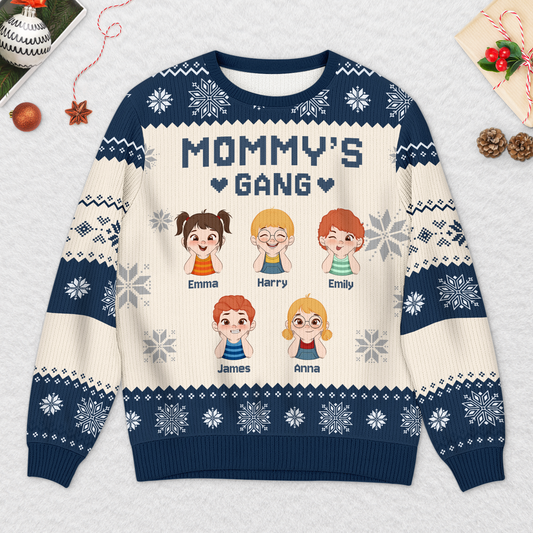 6498WUS2 custom ugly christmas sweater gifts for mom dad 6498WKP5A