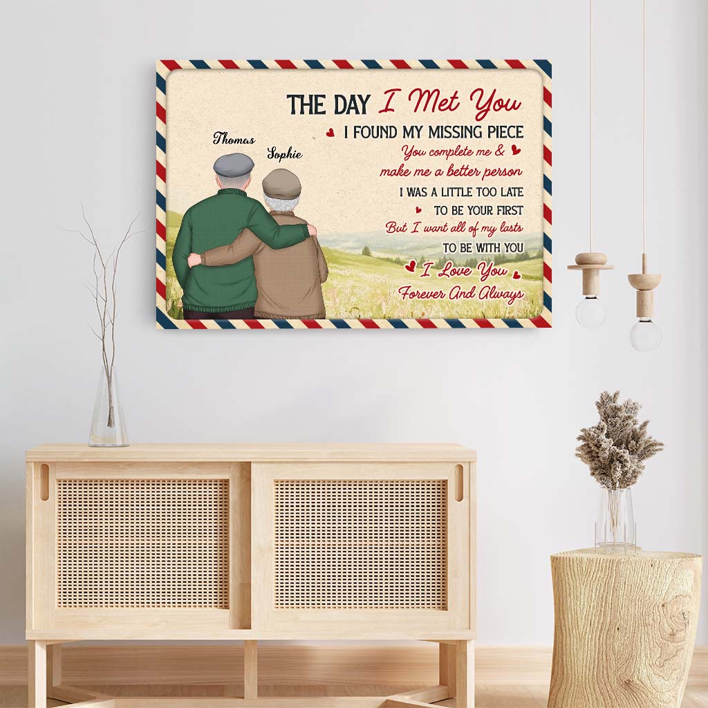 6500CUS1 custom canvas photo prints_ for couples i love you forever and always 6500CTLNG_3