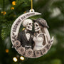 6505OUS1 3d printing effect acrylic skull ornaments custom couple christmas gifts 6505O3LWG_1