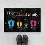 6521DUS1 family footprint doormat personalized gift for family 6521D3KMI_ae459a5f 8321 4ff9 8407 d32c32019898