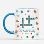 6524MUS2 personalized christmas mugs with names family crossword gifts 6524M8PMI