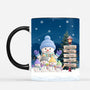 6525MUS2 snowman christmas mugs custom gifts for grandma grandpa 6525M3TMA