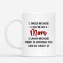 6532MUS2 personalized sibling mugs i smile because youre my brother sister_ 6532M3TZE
