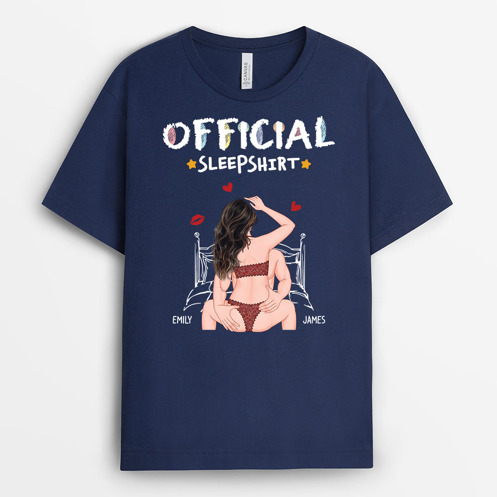 6535AUS2 official sleep shirt matching personalized gifts for couples 6535AKZ5G