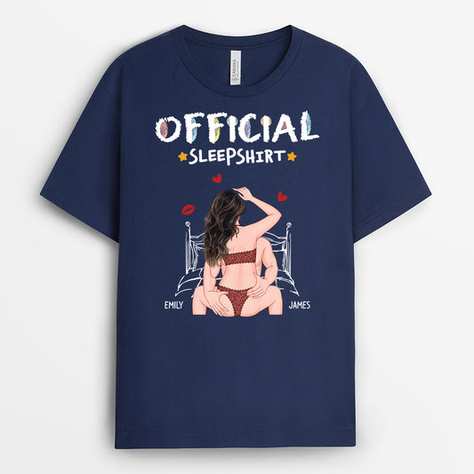 6535AUS2 official sleep shirt matching personalized gifts for couples 6535AKZ5G