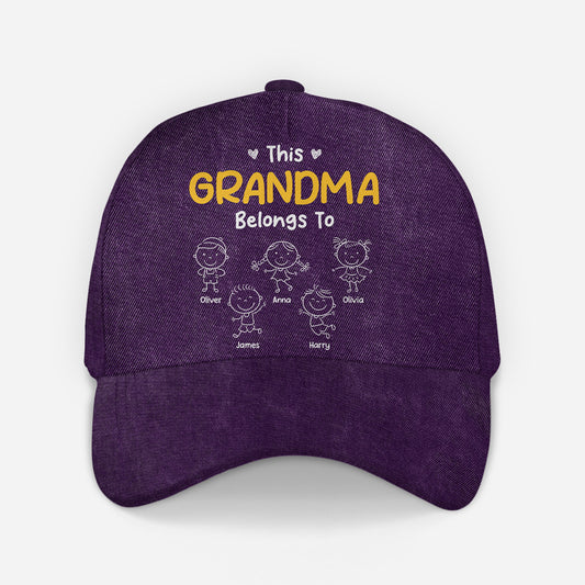 6537JUS2 this grandpa belongs to cap personalized gifts for grandparents 6537JTSTB