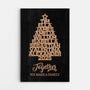 6538CUS1 custom family name canvas together we make a family 6538C8ZNI