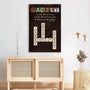 6542CUS3 family a little bit of crazy personalized family name crossword canvas_ 6542C8ZZI