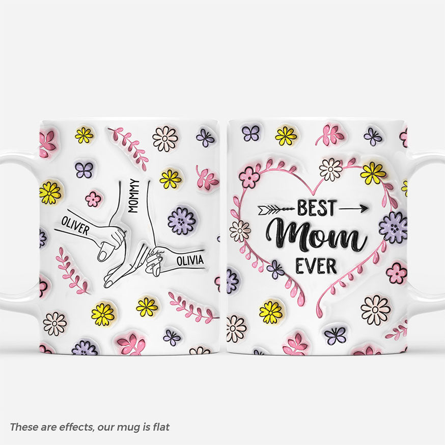 6554MUS1 3d printing effect best mom ever mug personalized gifts for mom grandma 6554M6ZTA