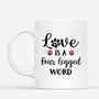 6555MUS2 love is a four legged word mug_ custom gifts for cat lovers 6555M6TTD