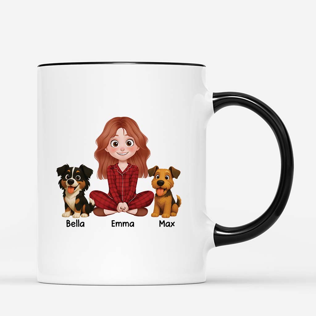 6555MUS3 love is a four legged word mug_ custom gifts for dog lovers 6555M6TTC