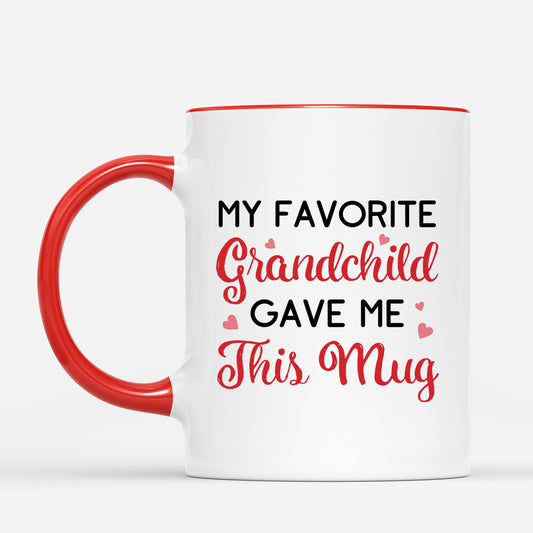 6557MUS1 my favorite grandchild gave me this mug_ custom gifts for grandma and grandpa 6557M6LNB_2