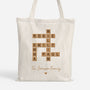 6560BUS1 crossword tote bag with names custom gifts for the whole family 6560bcvai_1