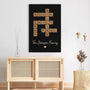 6560CUS3 family crossword canvas personalized family gifts 6560C6VAI