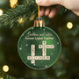6568OUS2 3d printing effect custom acrylic christmas ornaments family crossword gifts 6568O8ZQI