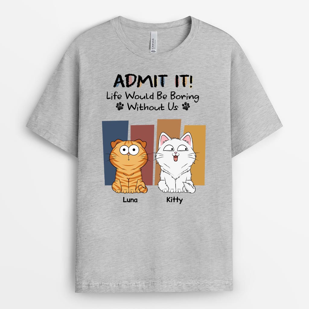 6570AUS1 christmas shirt with cats personalized gifts for cat lovers 6570A3LWD_2