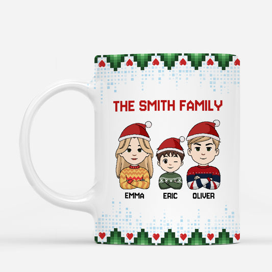 6587MUS1 personalized family mugs christmas gifts for family 6587M3KCI