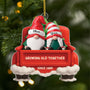 6593OUS1 3d printing effect acrylic gnome couple ornament personalized xmas gifts 6593OTV5G