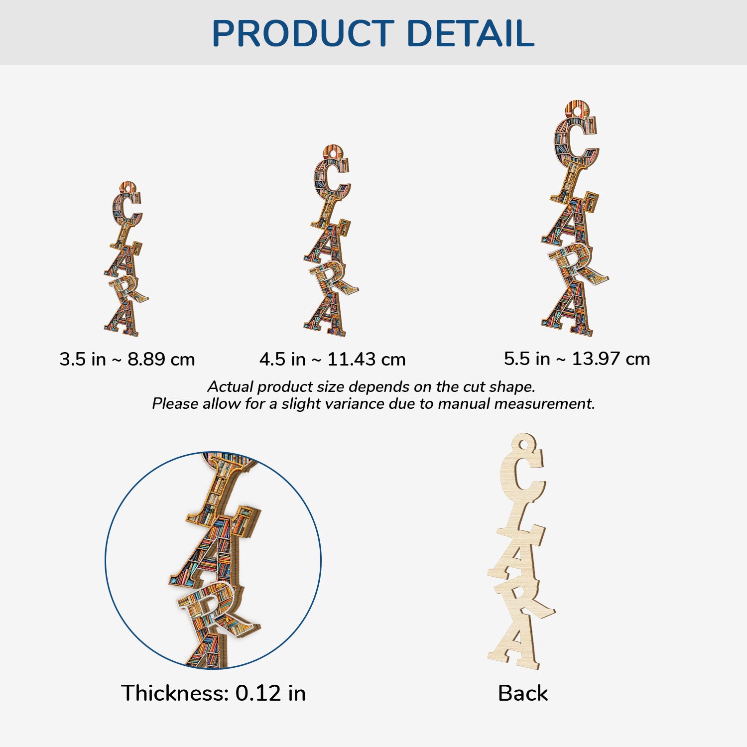 6600OUS3 3d printing effect 1 layered wooden letter ornaments custom christmas gifts for book lovers 6600O6L5A_a9442971 5956 4e8c 8c17 d6c46ea55025