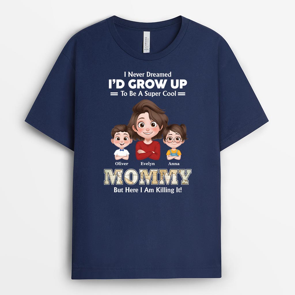 6601AUS2 personalized gifts for mom and dad super cool dad mom shirt 6601A3TWB