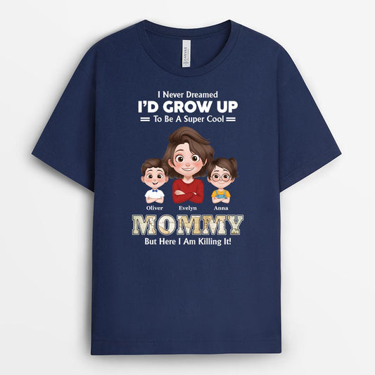 6601AUS2 personalized gifts for mom and dad super cool dad mom shirt 6601A3TWB