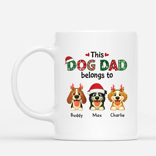 6605MUS1 personalized christmas mugs christmas gifts for dog dads 6605MKV5C