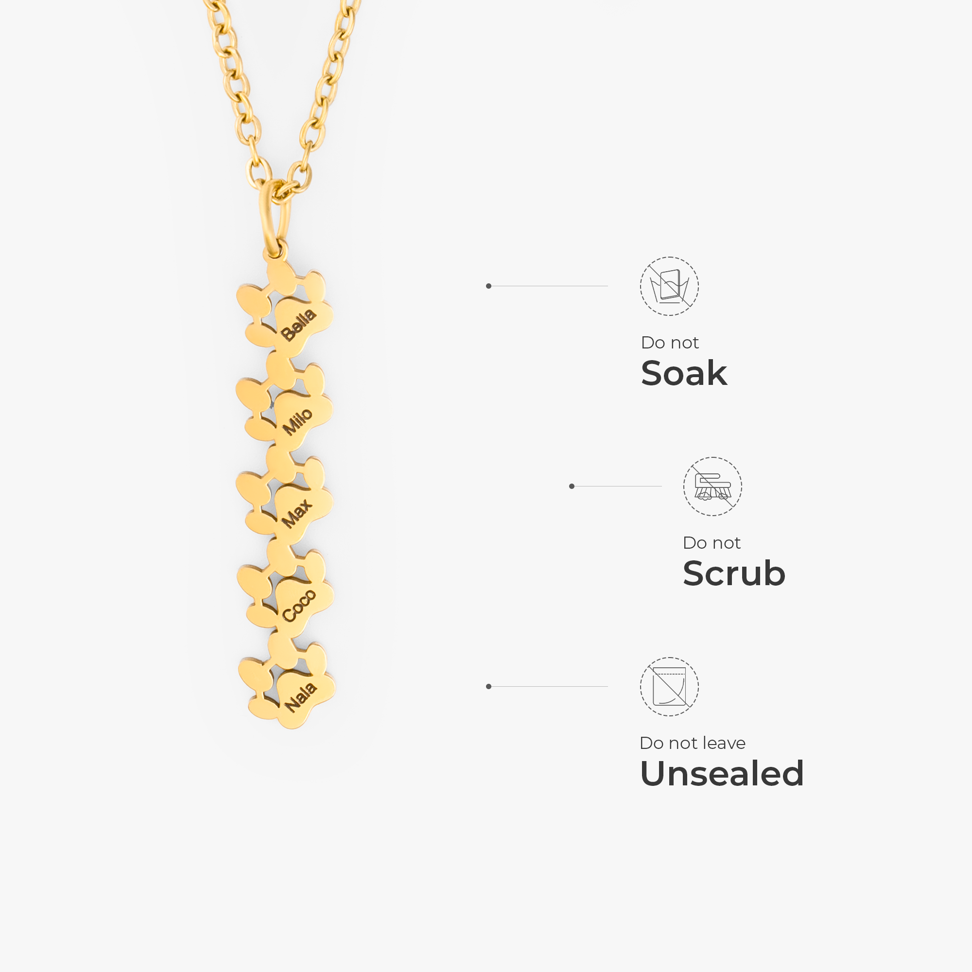 6621JUS1 paw print necklace with name_ personalized gifts for pet lovers 6621J0L5A_4